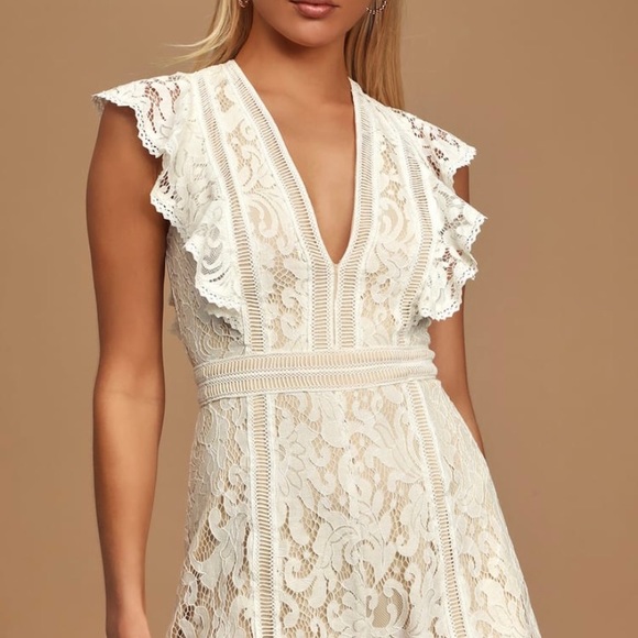 Lulus Other - Lulu’s Lace ruffle romper
